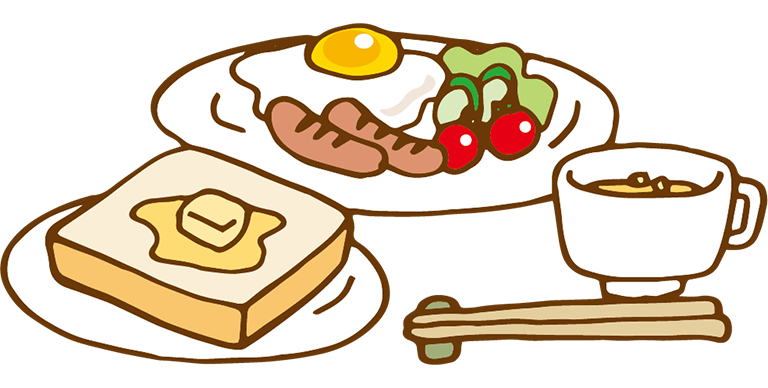 画像：朝食イメージ