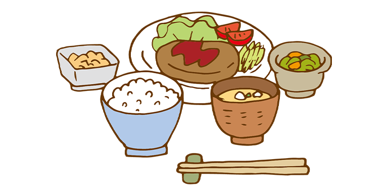 画像：夕飯イメージ